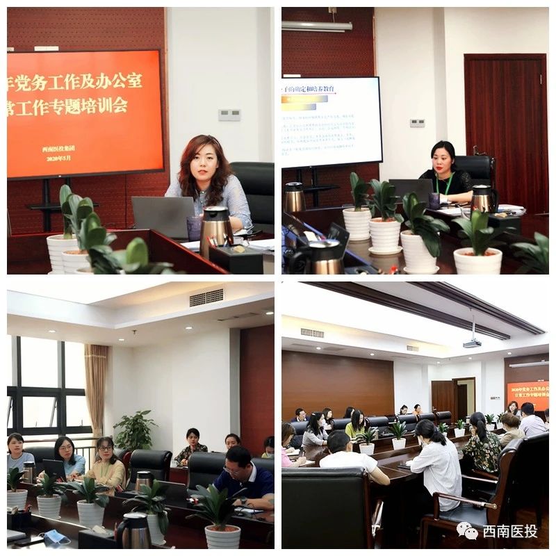 多舉措夯實(shí)業(yè)務(wù)基礎(chǔ)，高質(zhì)量助推能力提升—西南醫(yī)投集團(tuán)舉辦黨建及辦公系統(tǒng)實(shí)務(wù)操作專題培訓(xùn)會(huì)